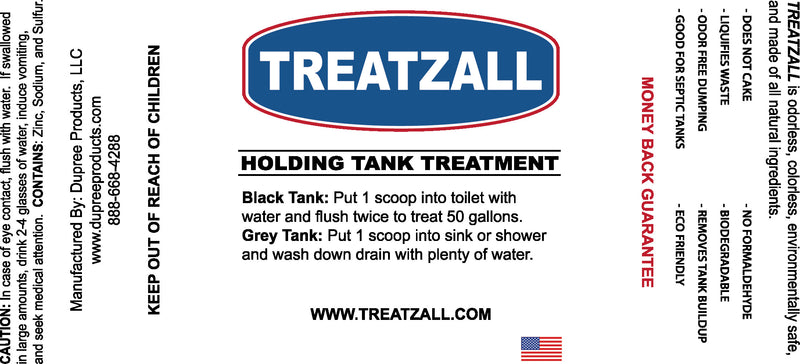 Treatzall® RV Holding Tank Treatment