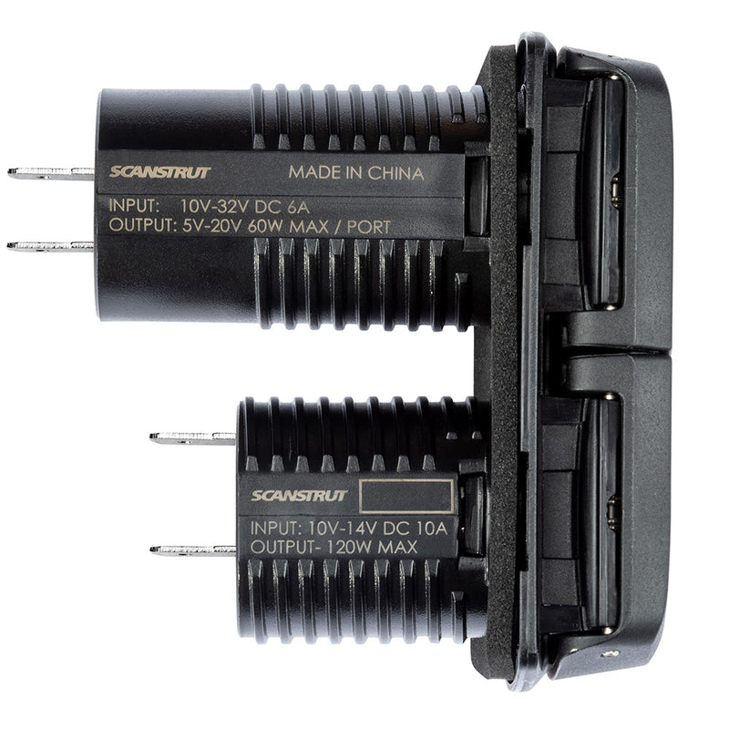 Scanstrut Flip Pro Multi  Dual USBC  12V Power Socket SCMULTIF1