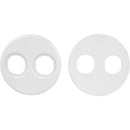SeaDog 4 Gauge Power Socket Adapter Mounting Plate  White 4261041