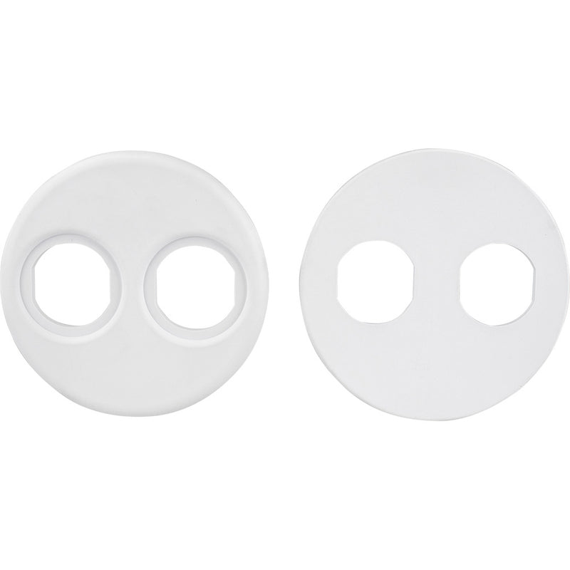 SeaDog 4 Gauge Power Socket Adapter Mounting Plate  White 4261041