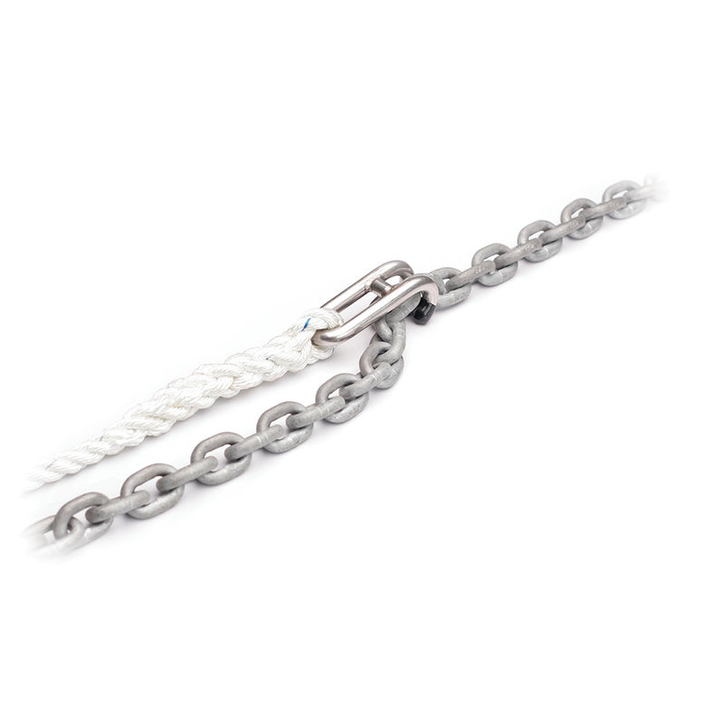 C Sherman Johnson Captain Hook Chain Snubber Large Snubber Hook f38  12 Chain w15 of 58 3 Strand Nylon 46475