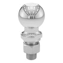 CURT 2516 Trailer Ball  1 x 218 Shank  7500 lb Capacity  Chrome 40067