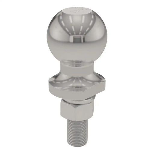 CURT 2 Trailer Ball  34 x 218 Shank  3500 lb  Stainless Steel 40082