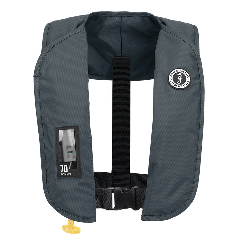Mustang MIT 70 Automatic Inflatable PFD  Admiral Gray MD40421910202