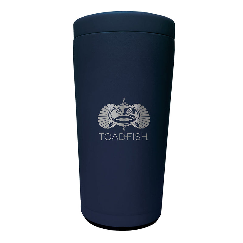 Toadfish NonTipping Can Cooler 20  Universal Design  Navy 5014