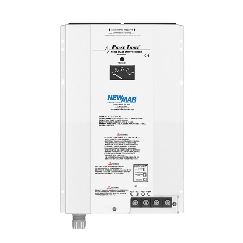 Newmar PT2460W Battery Charger PT2460W