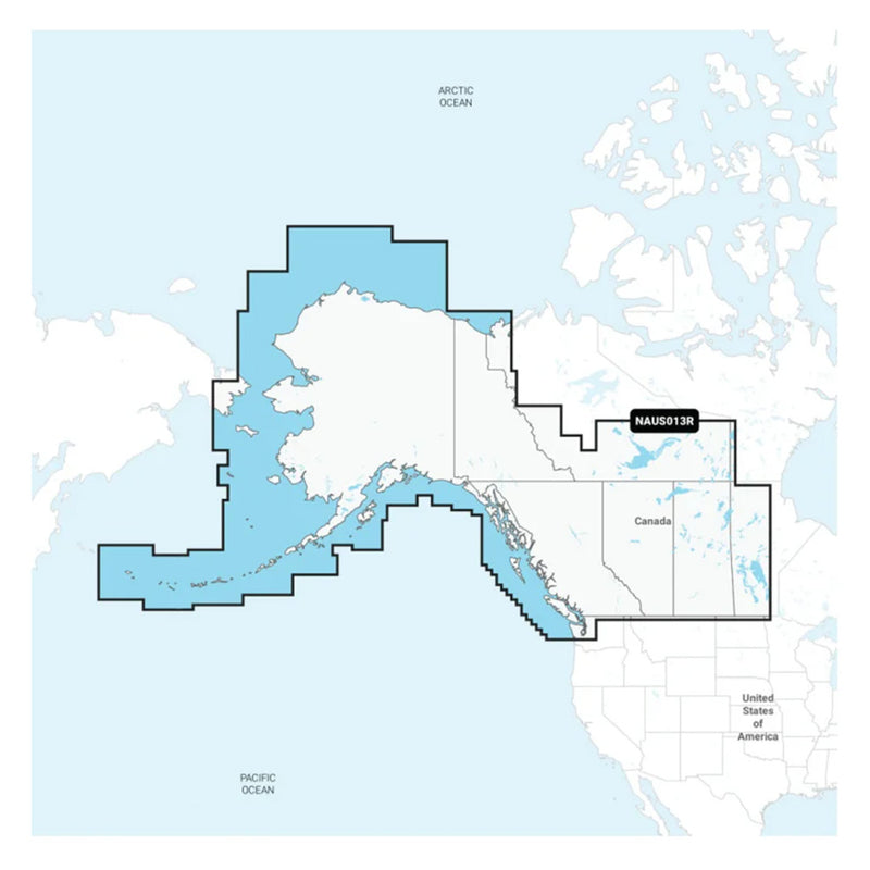 Navionics NAUS013R  Canada West  Alaska  Navionics 010C146730