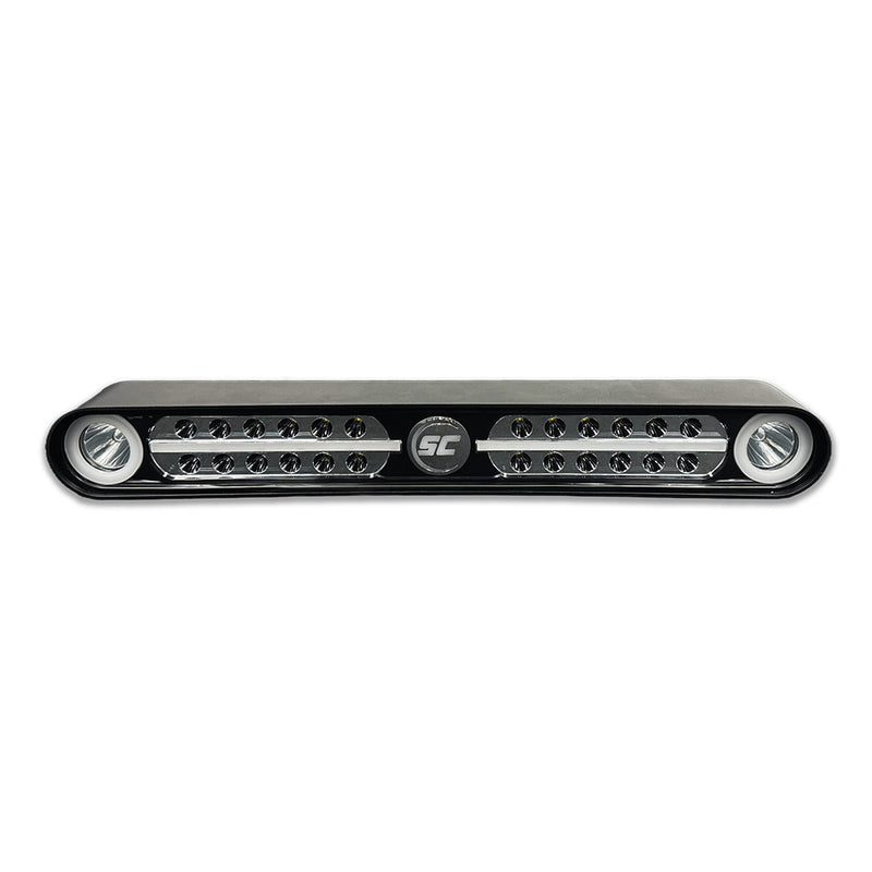 ShadowCaster Eagle Ray LED Light Bar  Black Housing  Dual Optics SCMEAGLERAYBK