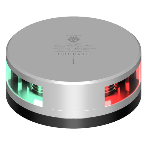 Lopolight Combined Sidelight  1NM  Silver Housing wFB Base 101003FB