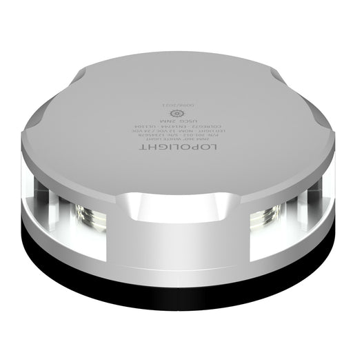 Lopolight Masthead360Degree Light  3NM  Silver Housing wFB Base 201021FB