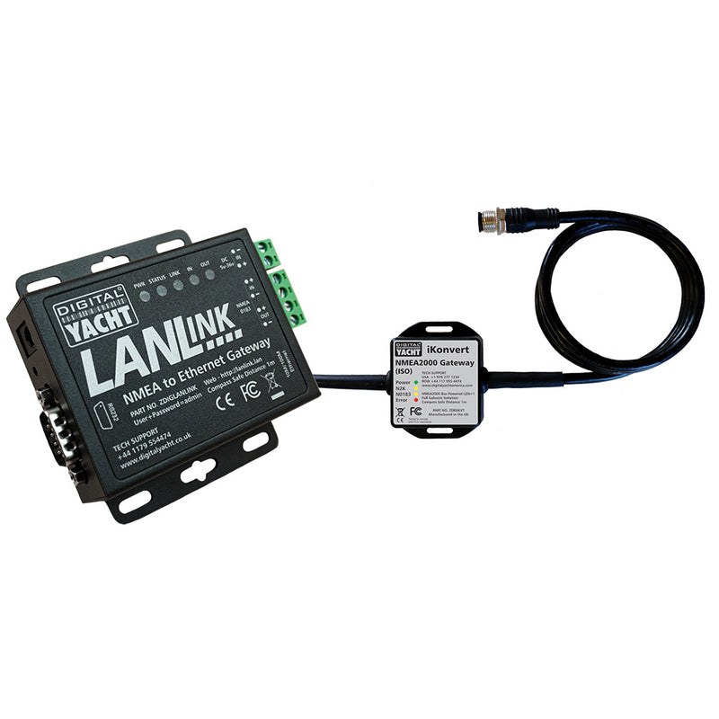 Digital Yacht LANLink NMEA 2000 To Ethernet Gateway ZDIGLANLN2K