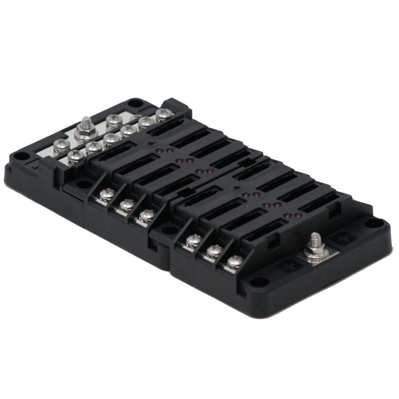 Egis RT Fuse Block 12 Position wGround  LED Indication 8026