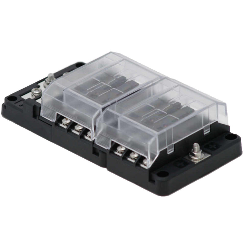 Egis RT Fuse Block 12 Position wGround  LED Indication 8026
