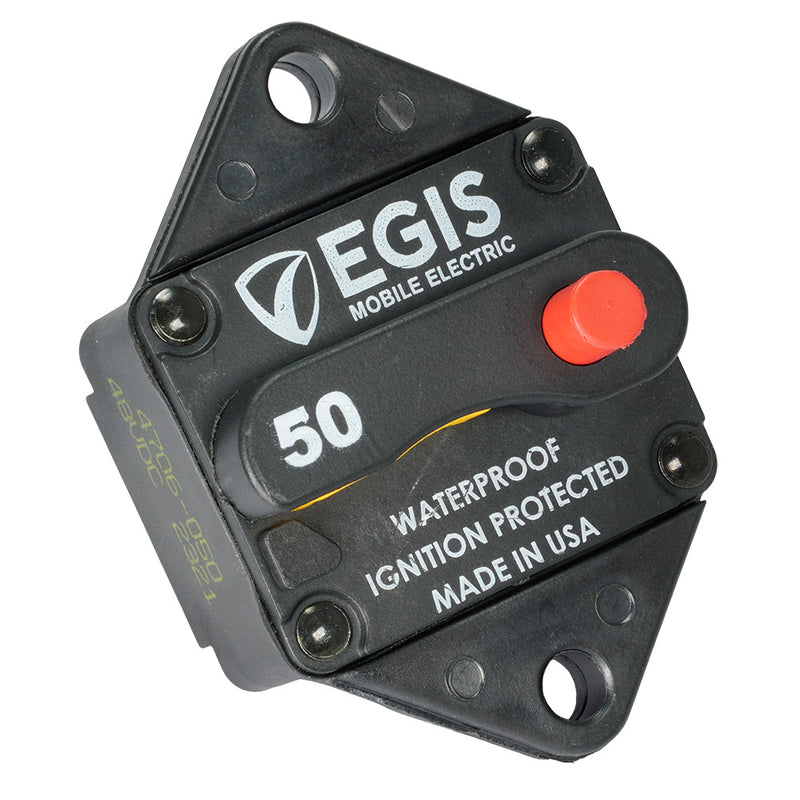 Egis 50A Panel Mount Circuit Breaker  285 Series 4706050
