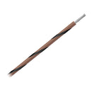 Pacer 14 AWG Gauge Striped Marine Wire 1000 Spool  Brown wBlack Stripe WUL14BR01000