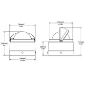 Ritchie DNB200 Navigator Compass  Binnacle Mount  Black DNB200