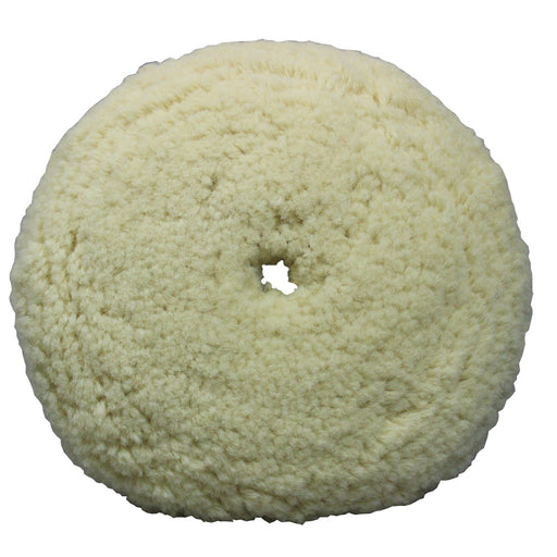 Presta White Wool Aggressive Cutting Pad  9 890141