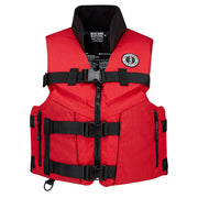 Mustang Accel 100 Foam Fishing Vest  Small  RedBlack MV462602123S216