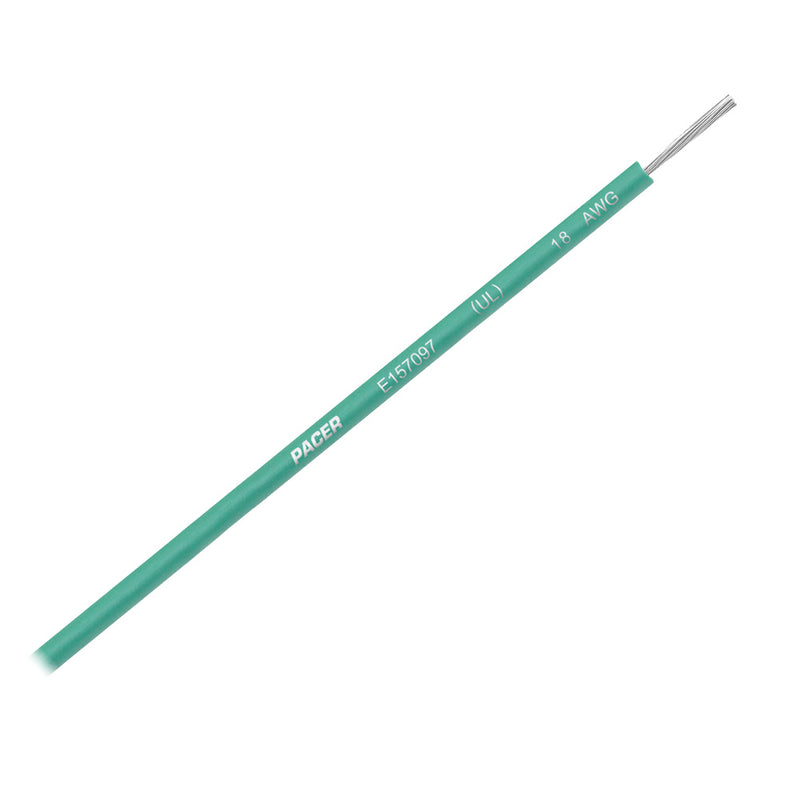 Pacer Green 18 AWG UL Marine Wire  35 WUL18GN35