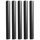 Pacer Battery Cable Heat Shrink Tubing  12 x 12  Black 5Pieces BEHS1212BK5