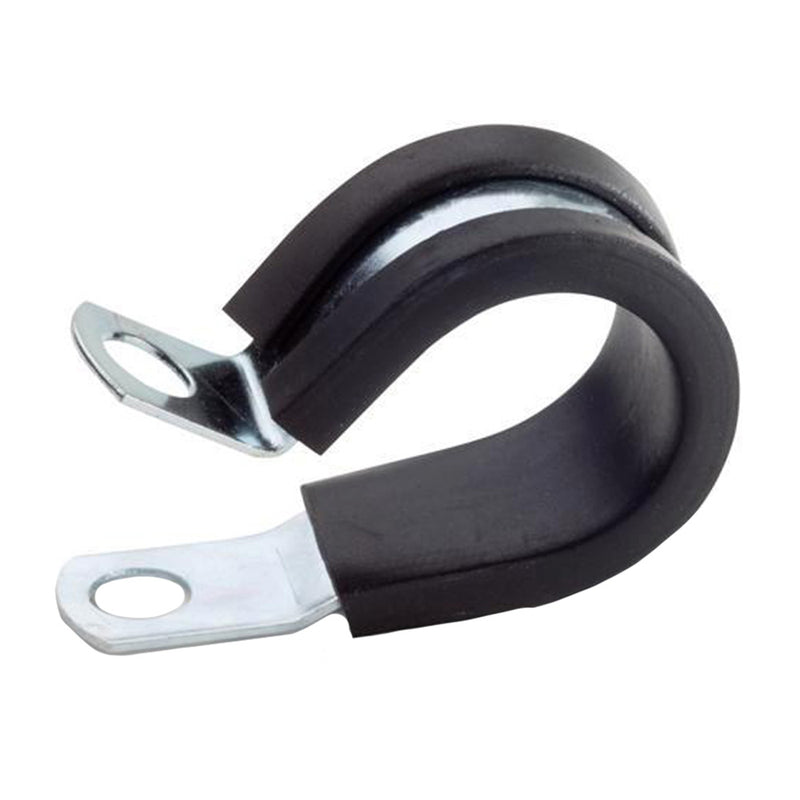 Pacer Stainless Steel CClamp wNeoprene Cushion  34  10 Pack BSSC1210