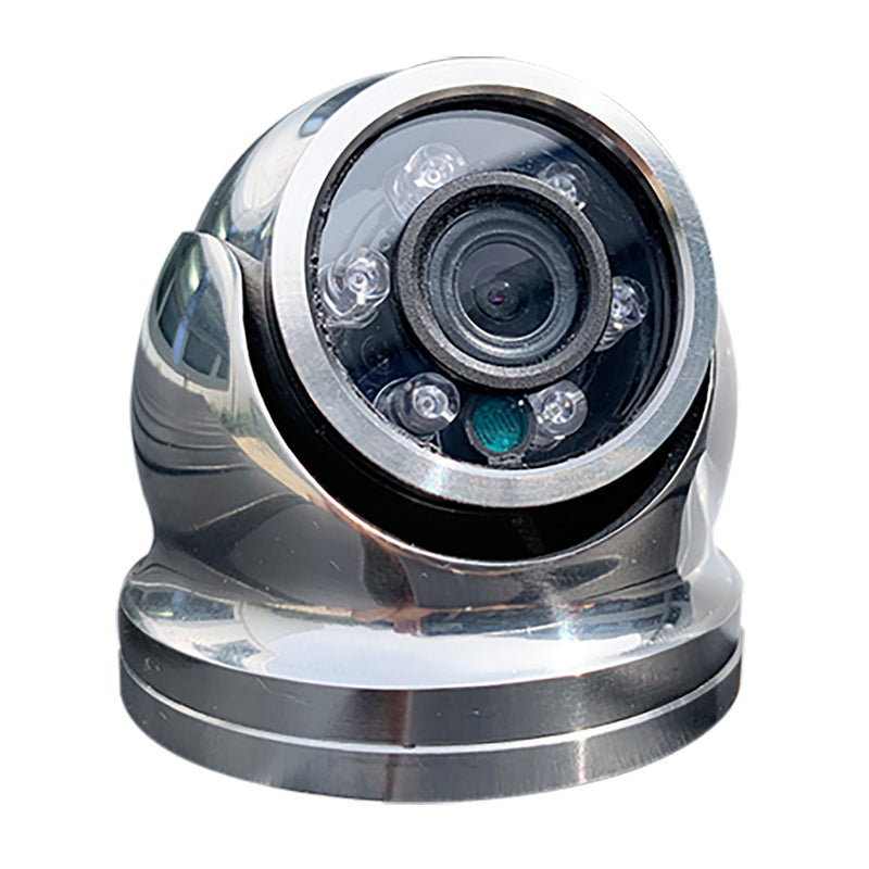 Iris HiResolution Analog Mini Dome Camera  316 Stainless Steel  CVBS  TVI  36 IRISS06036