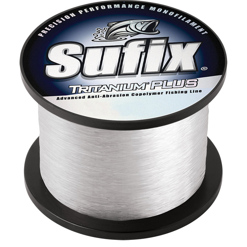 Sufix Tritanum Plus  40lb  Clear  1485 yds 696240