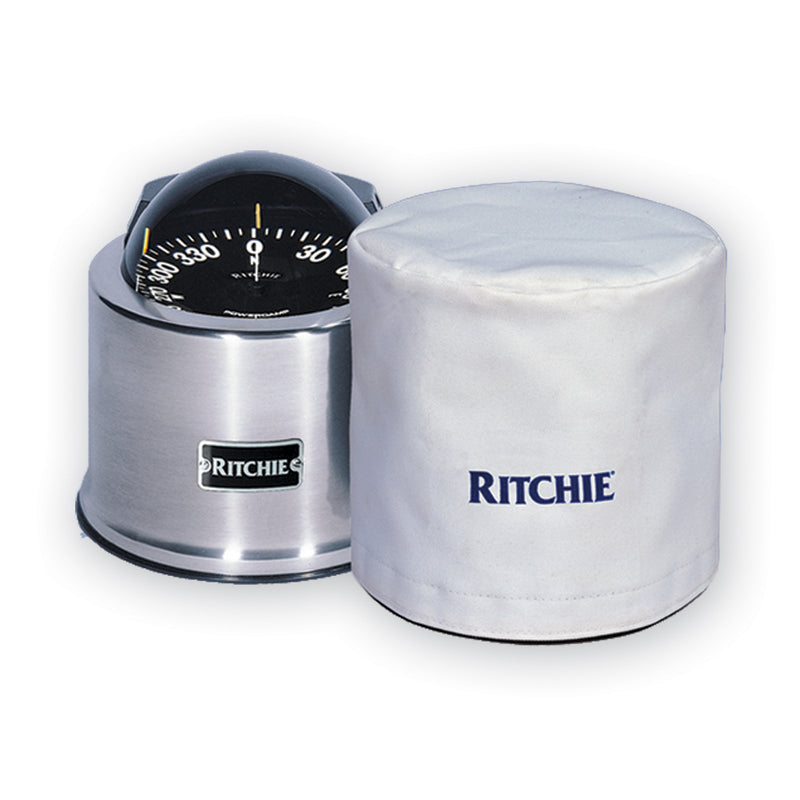 Ritchie GM5C 5 GlobeMaster Binnacle Mount Compass Cover  White GM5C