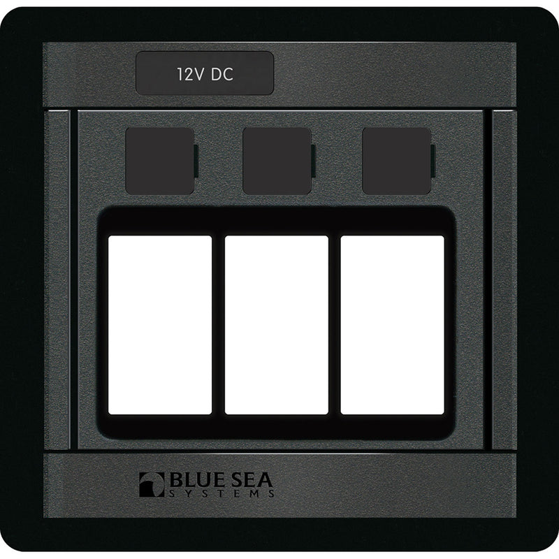 Blue Sea 1520 Remote Control Switch  360 Panel  3 Blank 1520
