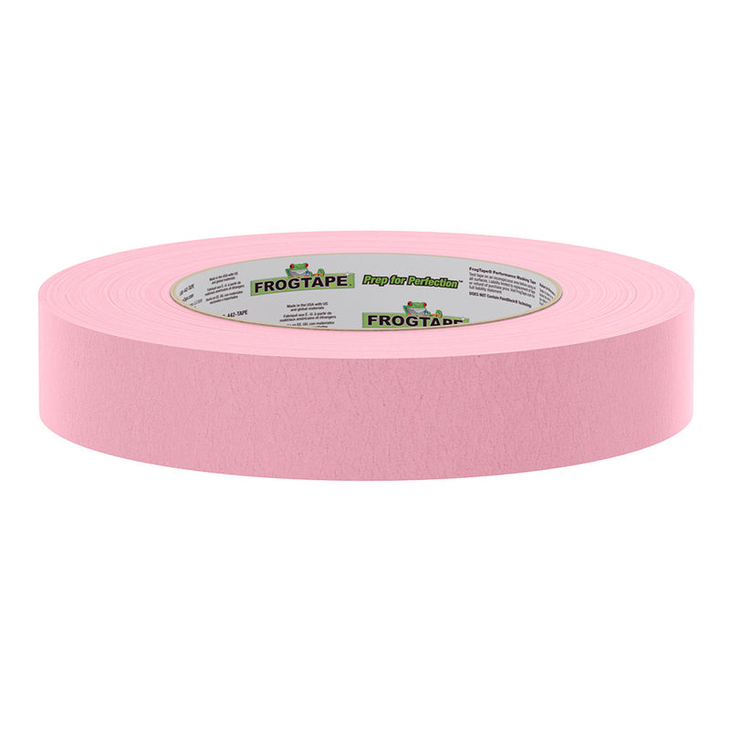 FrogTape CP 325 MediumHigh Adhesion Masking Tape  24MM x 55M x 12Pack  Pink  Rated f325F 105333