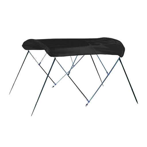 Carver 3 Bow 4681U Bimini Top wBoot  Black Acrylic A4681UB02
