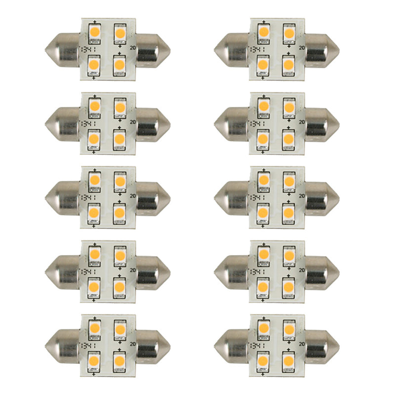 Scandvik 41174 Bulb Warm White 10Pack 41174
