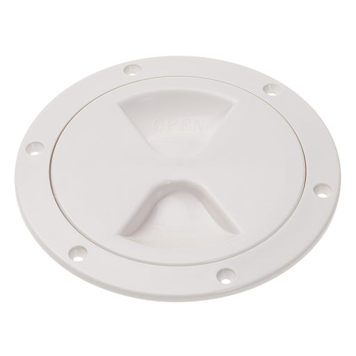 Barton Marine Screw Inspection Cover  6 103mm  White 40040
