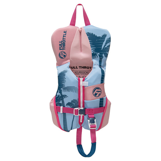 Full Throttle Infant RapidDry FlexBack Life Jacket  Pink 14220010500025