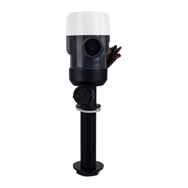 Commodore 1100 GPH Vertical Livewell Pump  Long  12V CMC311100L