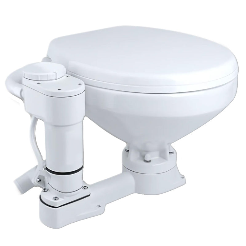 Commodore Electric Marine Toilet  Twist Flush  Regular Size CM2RMT