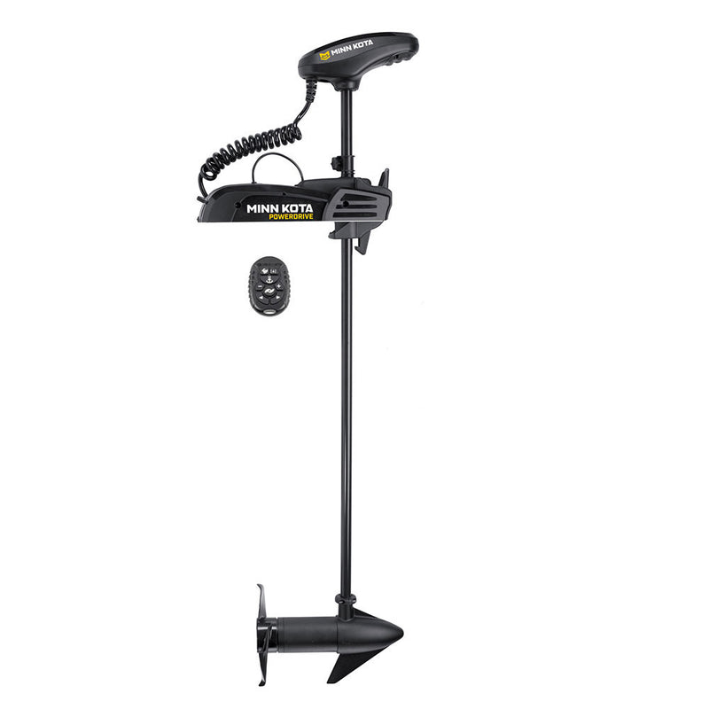 Minn Kota PowerDrive 55 Trolling Motor wMicro Remote  12V  55LB  54 Remanufactured 1377620