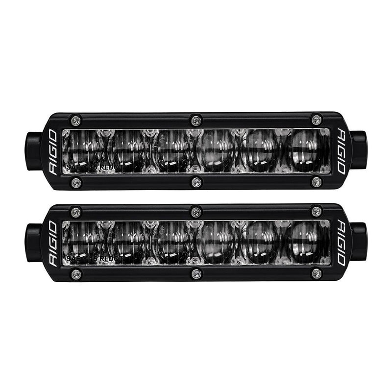 RIGID Industries SRSeries 6 SAE Fog Light  Compliant Pair 906703
