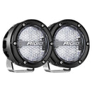 RIGID Industries 360Series RGBW 4 Offroad Lamp Diffused Beam wRGBW Backlight Pods  Set of 2 36400