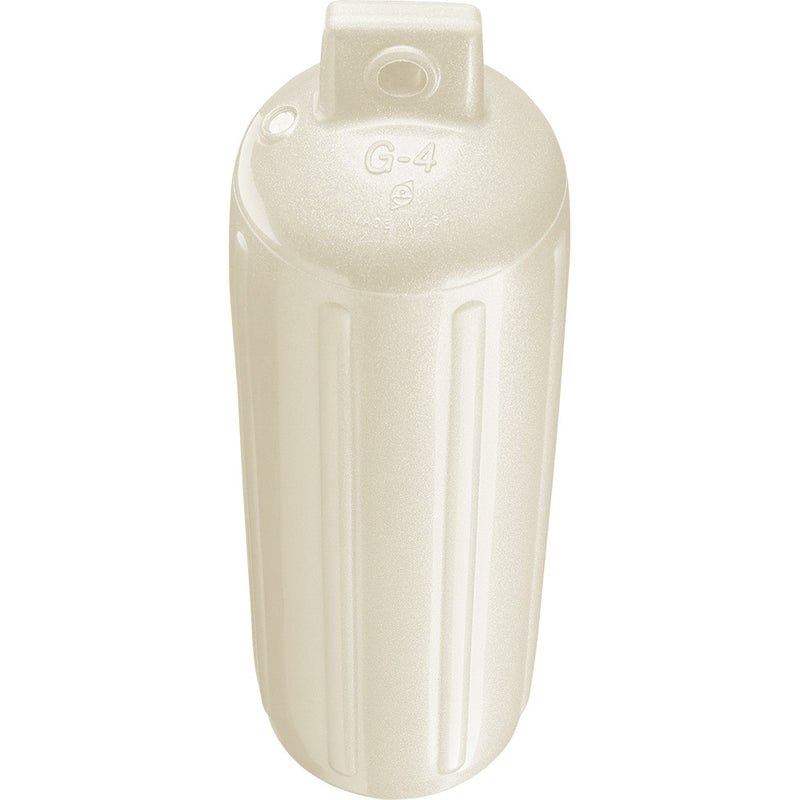 Polyform G4 Twin Eye Fender 65 x 22  Metallic White G4 METALLIC WHITE