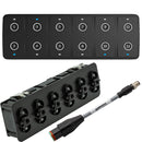 Maretron CKM12 Keypad wCKM to NMEA 2000 Adapter Cable  02M Horizontal Orientation A38022