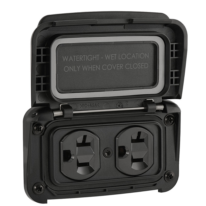 Scanstrut Ventura Series Dual AC Outlet  125V  20A SCVP1