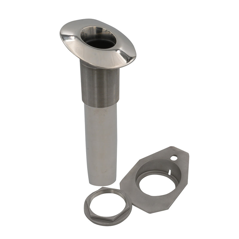 CE Smith Screwless Flush Mount Rod Holder  15 Degree  Black Liner  No Logo 53677