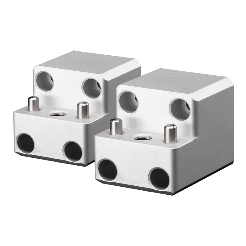PTM Watersports Board Rack Mount  4 Bolt  Silver  Pair P131681400TEBCL