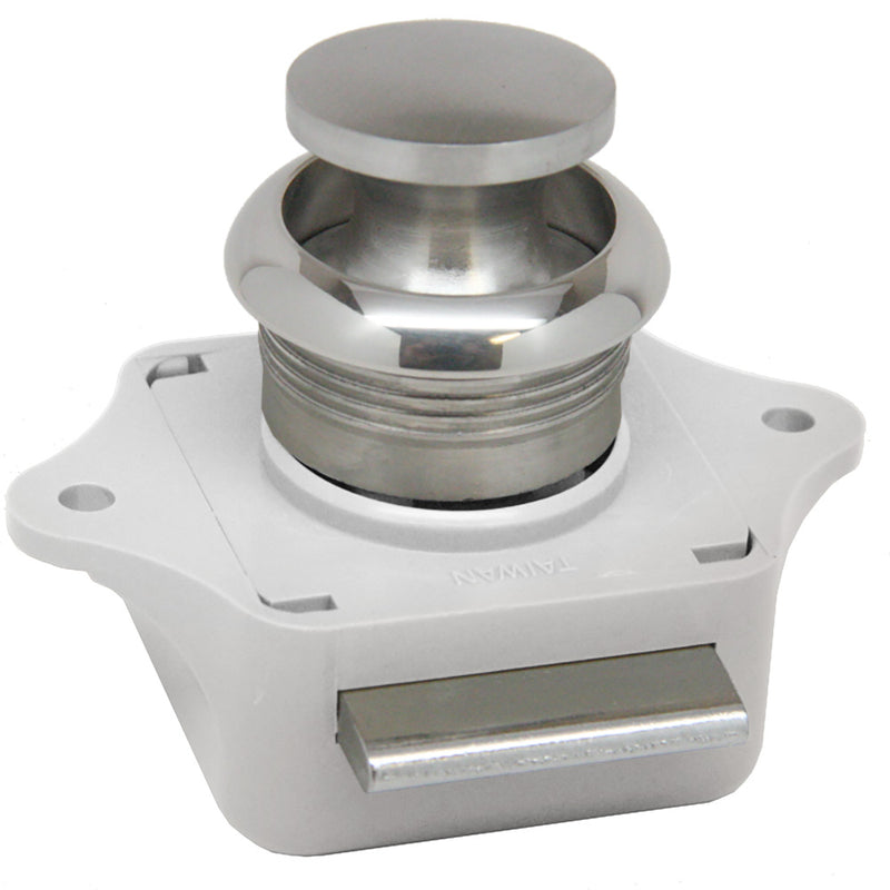 SeaDog Push Button Rim Latch  Stainless SteelPlastic Housing 2253001