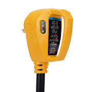 Camco Power Grip RV 12 30Amp Circuit Analyzer Dogbone  Integrated Surge Protection 55461