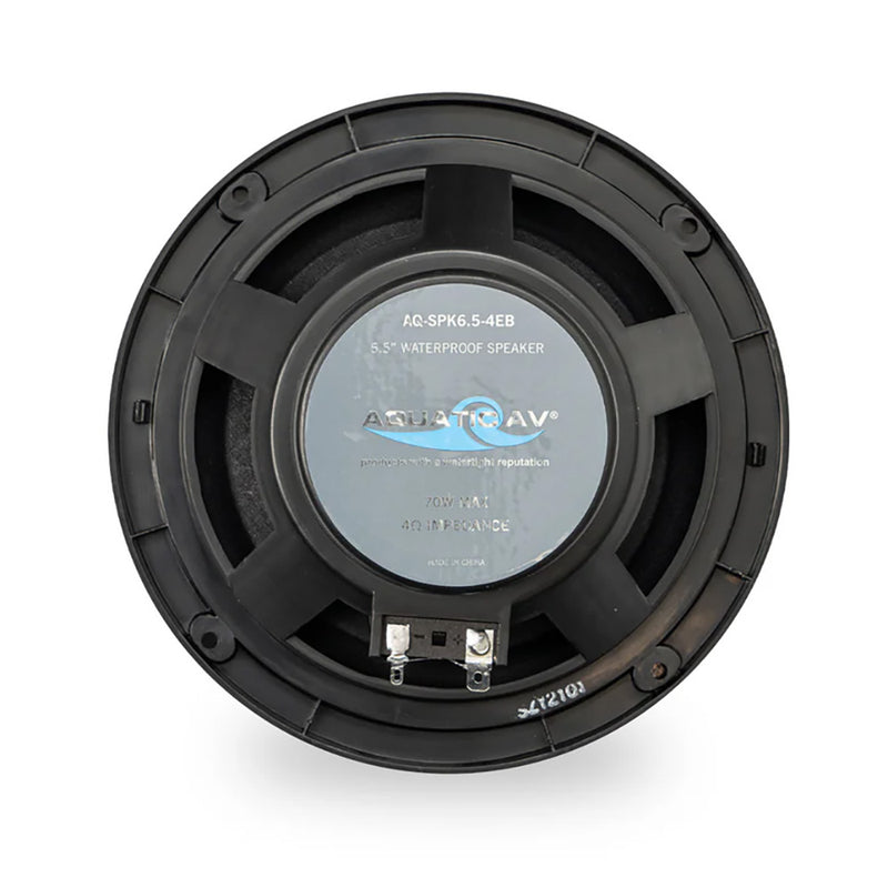 Aquatic AV 65 Economy Speakers  Black  Pair EC122