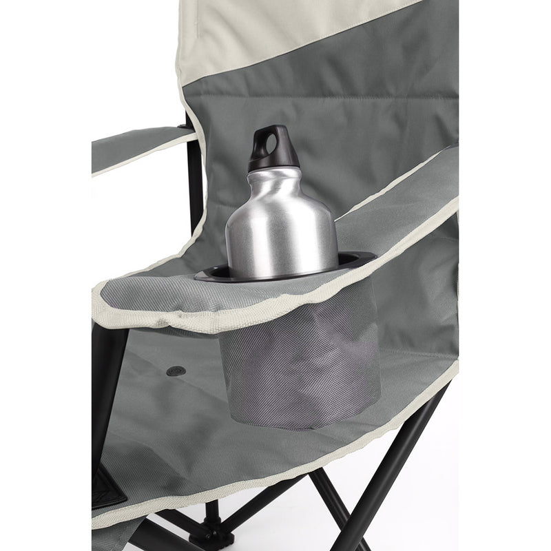 Coleman Big  Tall Quad Camping Chair  Grey 2178363