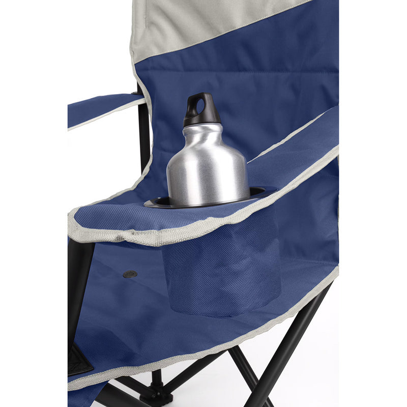 Coleman Big  Tall Quad Camping Chair  Skyfall Blue 2174440
