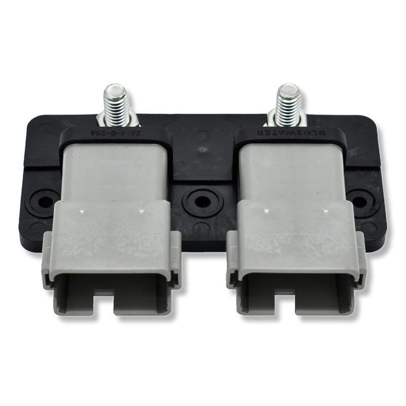 Bluewater Dual 12 Position Male Sealed Deutsch Connector Busbar  516 Stud 2314D256